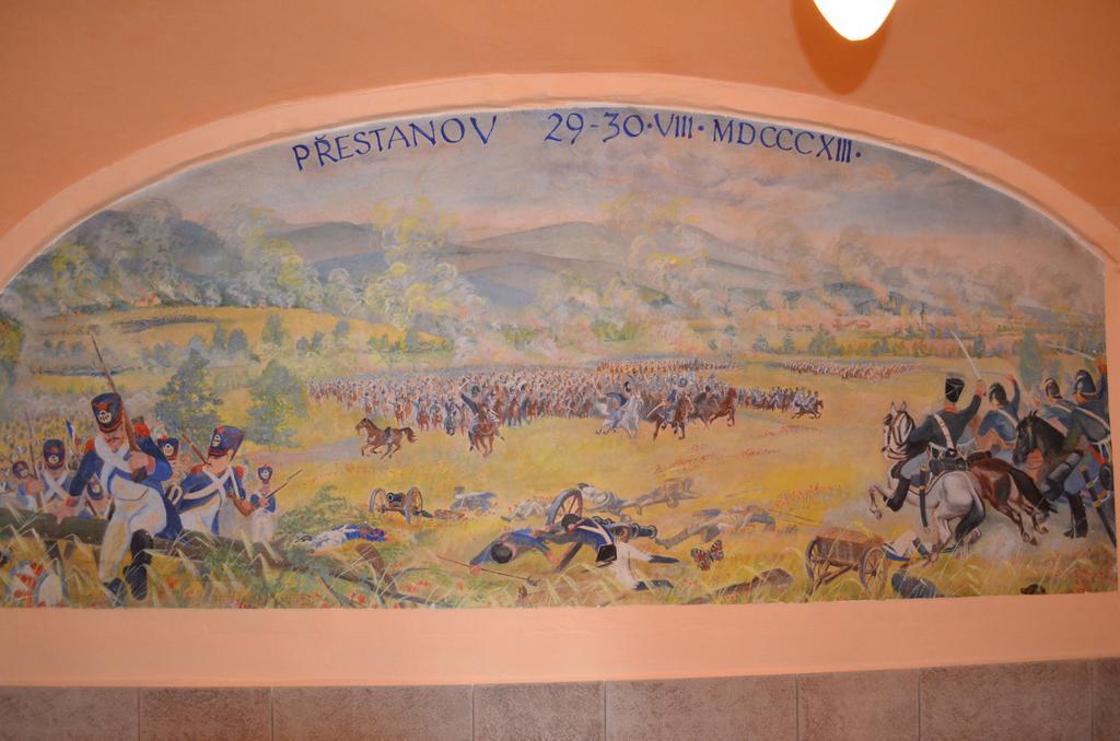 Motorest Penzion Na Bojisti Chlumec  Buitenkant foto